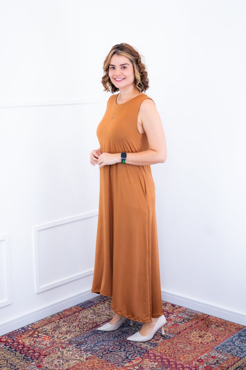 Vestido Daiane - Regata Longuete Mullet em Malha Confort