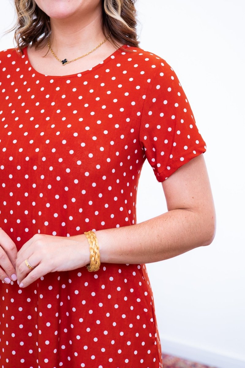 Vestido Sara - Malha Confort Midi com Manga