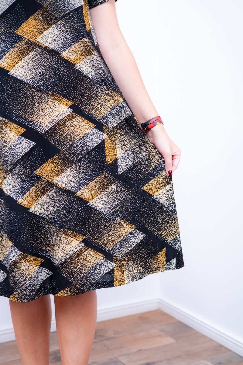 Vestido Sara - Malha Confort Midi com Manga