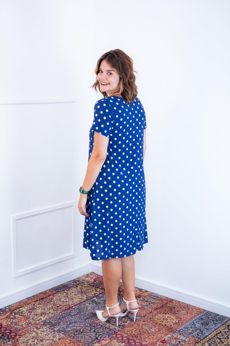 Vestido Sara - Malha Confort Midi com Manga