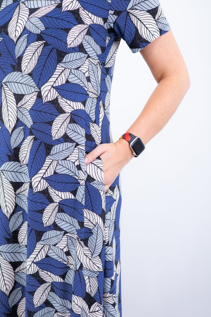 Vestido Sara - Malha Confort Midi com Manga