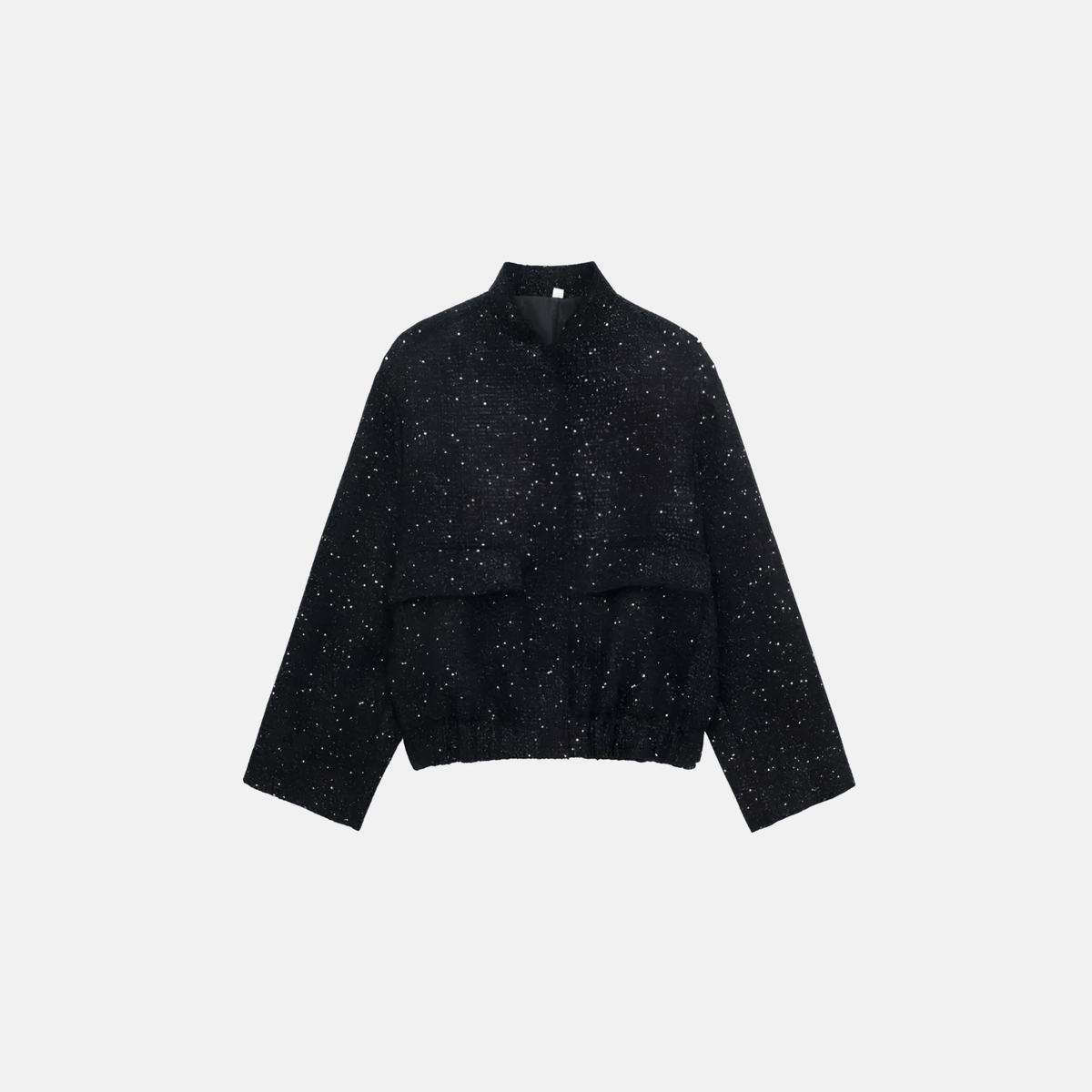 Casaco Dourado de Tweed com Brilho para Festa – Jolivet