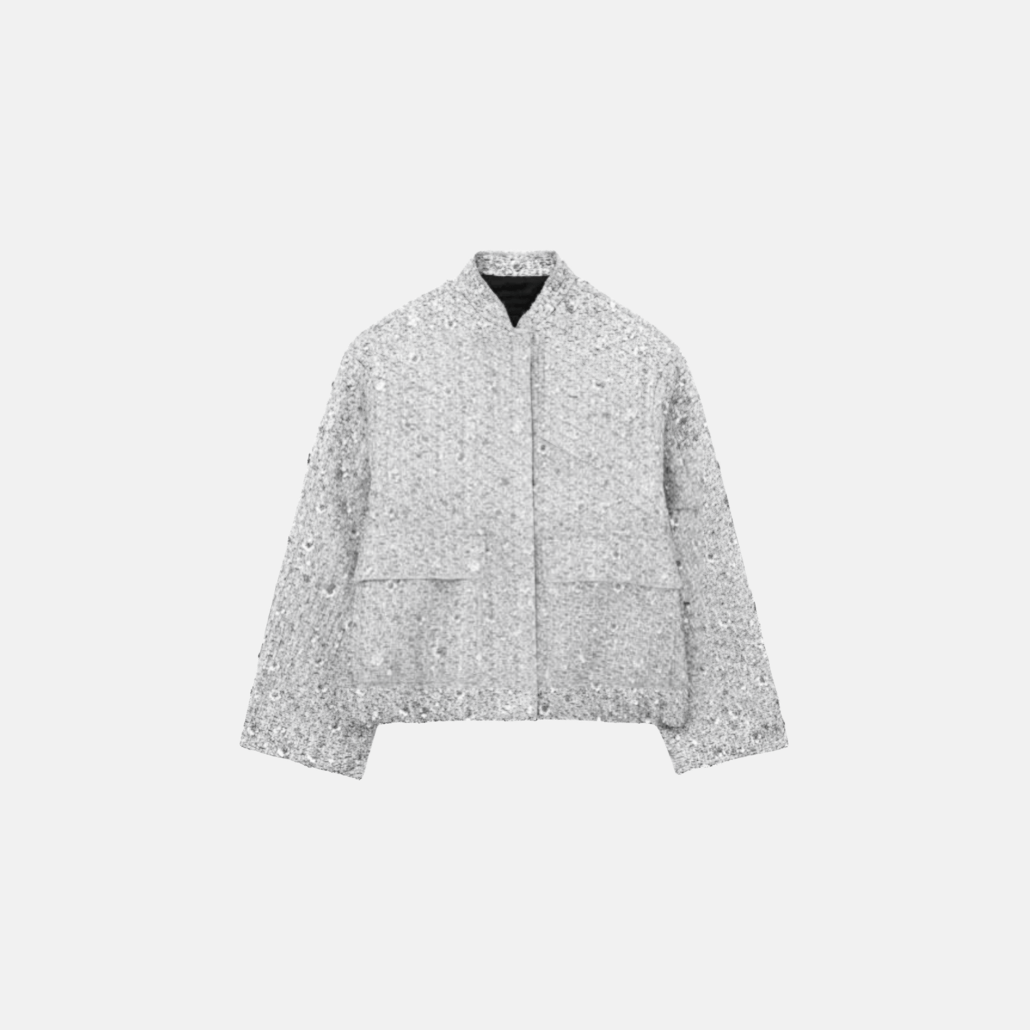 Casaco Dourado de Tweed com Brilho para Festa – Jolivet