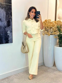 conjunto em linho Marrant Helena