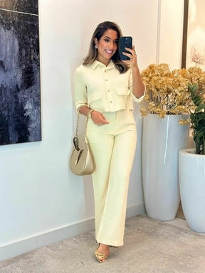 conjunto em linho Marrant Helena