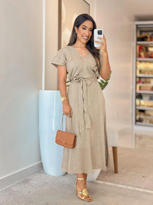 Vestido Tricô Modal