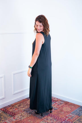 Vestido Daiane - Regata Longuete Mullet em Malha Confort