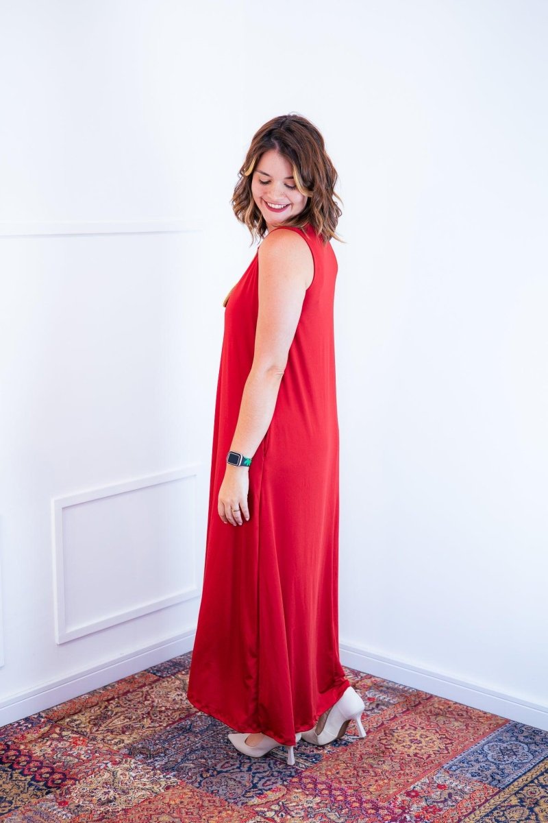 Vestido Daiane - Regata Longuete Mullet em Malha Confort