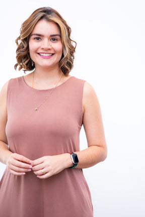 Vestido Daiane - Regata Longuete Mullet em Malha Confort