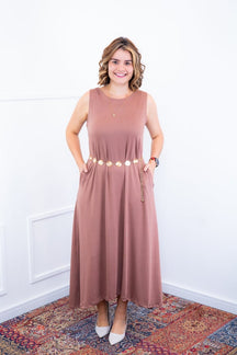 Vestido Daiane - Regata Longuete Mullet em Malha Confort