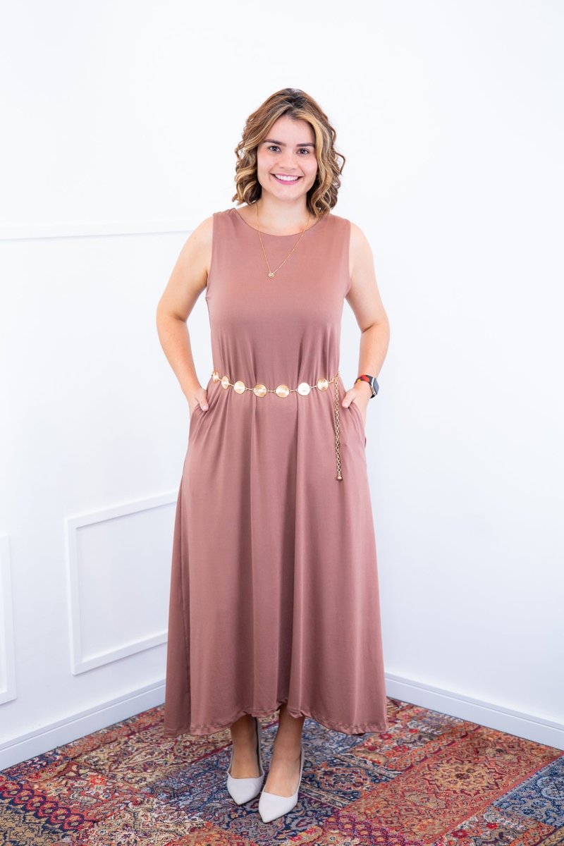 Vestido Daiane - Regata Longuete Mullet em Malha Confort