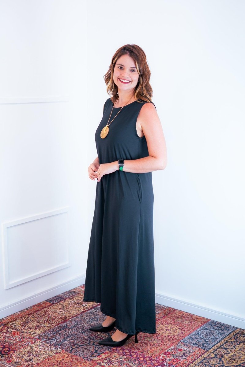 Vestido Daiane - Regata Longuete Mullet em Malha Confort