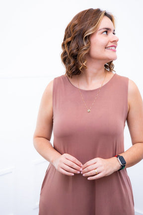 Vestido Daiane - Regata Longuete Mullet em Malha Confort