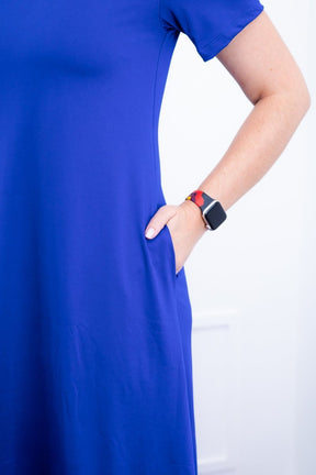 Vestido Sara - Malha Confort Midi com Manga