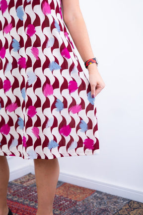 Vestido Sara - Malha Confort Midi com Manga