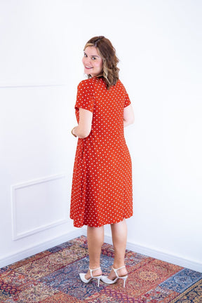 Vestido Sara - Malha Confort Midi com Manga