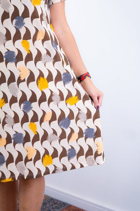 Vestido Sara - Malha Confort Midi com Manga