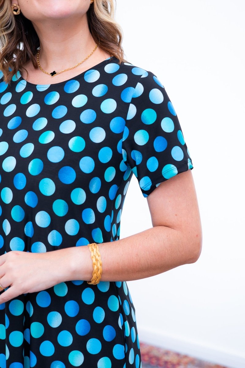 Vestido Sara - Malha Confort Midi com Manga