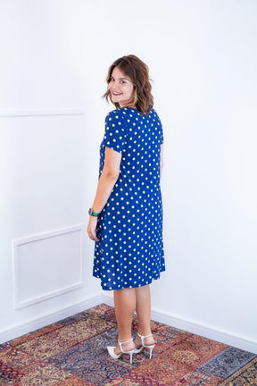 Vestido Sara - Malha Confort Midi com Manga