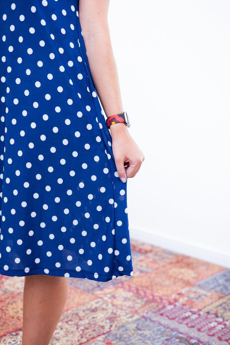 Vestido Sara - Malha Confort Midi com Manga